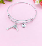 Hair Blow Dryer Charm Bracelet, Cosmetology Graduation Gifts, N6110