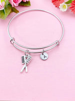 Comb Charm Bracelet, Beauty Gifts, Cosmetology Graduation Gifts, N6111