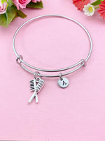 Comb Charm Bracelet, Beauty Gifts, Cosmetology Graduation Gifts, N6111