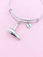 Hair Dryer Charm Bracelet, Cosmetology Graduation Gifts, Beauty Gifts, N6113
