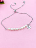 Natural Cultured Freshwater Pearl Bracelet, Pearl Jewelry, N6115