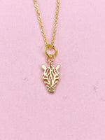 Zebra Charm Necklace, N5063A