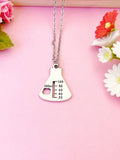 Beaker Charm Necklace, Science Jewelry, Teacher Gift