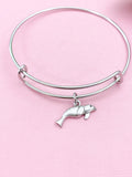 Seal Bracelet, Biologist Gift, Biology Bracelet, Biology Charm, N5093Z