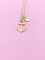 Anchor Charm Necklace, N866