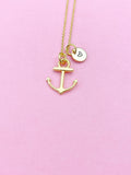 Anchor Charm Necklace, N866