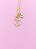 Anchor Charm Necklace, N866