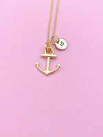 Anchor Charm Necklace, N866