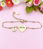 Lil Sis Bracelet, Heart, Big Sister Middle Sister Little Sister Bracelet, Sisters Jewelry, Sister Gift, D564