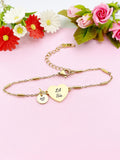 Lil Sis Bracelet, Heart, Big Sister Middle Sister Little Sister Bracelet, Sisters Jewelry, Sister Gift, D568
