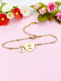 Lil Sis Bracelet, Heart, Big Sister Middle Sister Little Sister Bracelet, Sisters Jewelry, Sister Gift, D568
