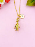 Penguin Charm Gold Necklace, N6149