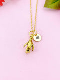 Penguin Charm Gold Necklace, N6149