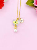 Butterfly Charm Gold Necklace, N6175