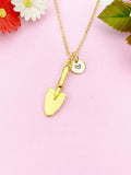 Shovel Charm Gold or Silver Necklace, N6185