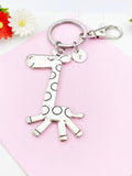 Giraffe Charm Keychain, Large Giraffe Charm, Zookeeper Gifts, N6190