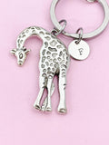 Giraffe Charm Keychain, Wildlife Enthusiast Gifts, N6191