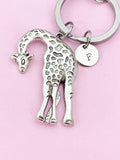 Giraffe Charm Keychain, Wildlife Enthusiast Gifts, N6191