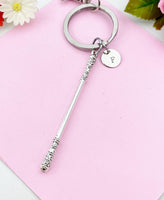 Baton Drum Major Keychain, Baton Twirling Charm, Majorette Charm, Stick, Band Gifts, Senior Gift, N6192