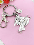 Saddle Keychain, Horse Saddle Jewelry Gift, N6196