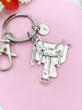 Saddle Keychain, Horse Saddle Jewelry Gift, N6196