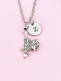 Saddle Charm Silver  Necklace, Horse Saddle Jewelry Gift, N6197