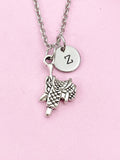 Saddle Charm Silver  Necklace, Horse Saddle Jewelry Gift, N6197