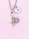 Saddle Charm Silver  Necklace, Horse Saddle Jewelry Gift, N6197
