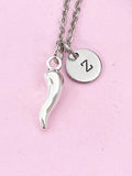 Chili Papper Charm Silver Necklace, Hot Chili Papper Jewelry Gifts, N6206