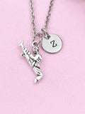 Taekwondo Charm Silver Necklace, Karate, Tea Kwon Do, Martial, Arts Jewelry Gifts, N6208