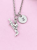Taekwondo Charm Silver Necklace, Karate, Tea Kwon Do, Martial, Arts Jewelry Gifts, N6208