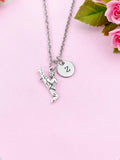 Taekwondo Charm Silver Necklace, Karate, Tea Kwon Do, Martial, Arts Jewelry Gifts, N6208