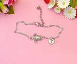Silver Turtle Bracelet in Silver, N4978