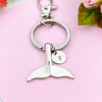 Whale Tail Charm Keychain, N6218K