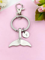 Whale Tail Charm Keychain, N6218K