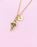 Crew Oar Boat Charm Gold Necklace, Rowing Crew Gifts, N6219G