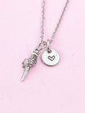 Conch Charm Silver Necklace, Small Conch Charm, N6238