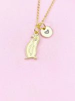 Penguin Claw Charm Gold Necklace, N6242