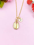 Cowrie Shell Charm Gold Necklace, N6249