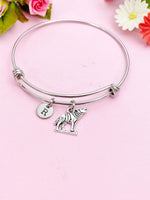 Wolf Charm Silver Bracelet, N4387A