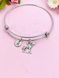 Wolf Charm Silver Bracelet, N4387A