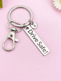 Drive Safe Charm Keychain, D530A