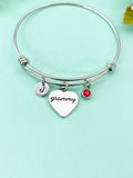 Grammy Heart Bracelet,  Grammy Jewelry, Best Christmas Gifts for Grammy, D122