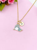 Seal Charm Gold Necklace, Cute Seal, Sea Lion, N6262