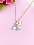 Seal Charm Gold Necklace, Cute Seal, Sea Lion, N6262