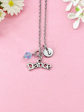 Dance Necklace, Ballet Girl Gifts, N2665C