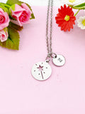 Magic Wand Star Charm Necklace, Tarnish Resistant Stainless Steel Magic Wand Star Pendants, N6296