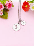 Magic Wand Star Charm Necklace, Tarnish Resistant Stainless Steel Magic Wand Star Pendants, N6296