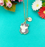 Hamster Charm Gold Necklace, N6332