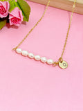 Pearl Necklace for Granddaughter Daughter Gift, N6357